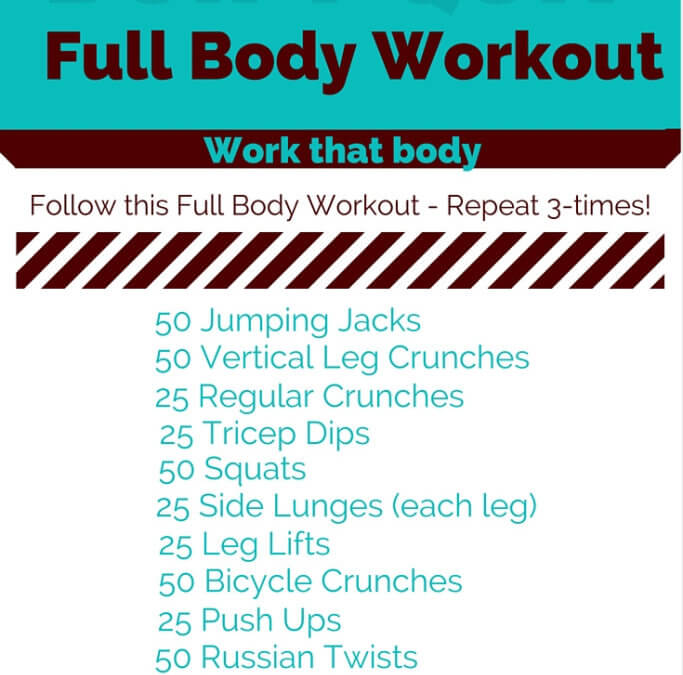 Full Body Workout brought to you