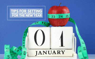 TIPS FOR SETTING WEIGHT LOSS OR EXERCISE GOALS FOR THE NEW YEAR