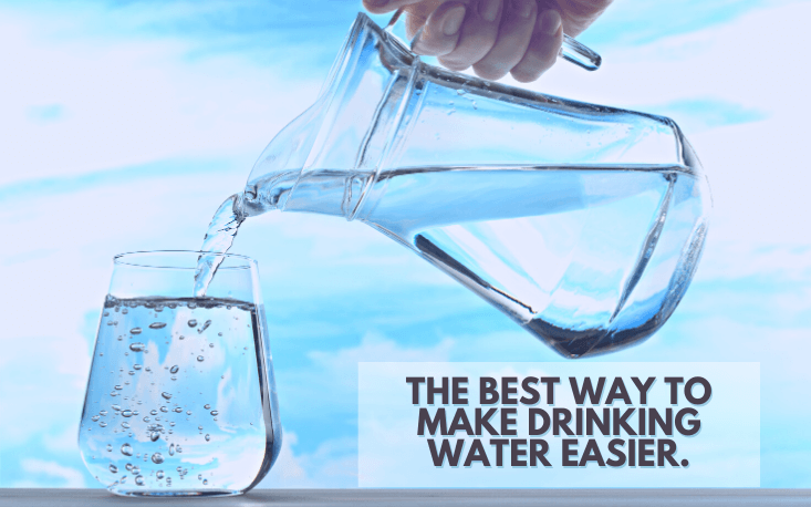 The best way to make drinking water easier